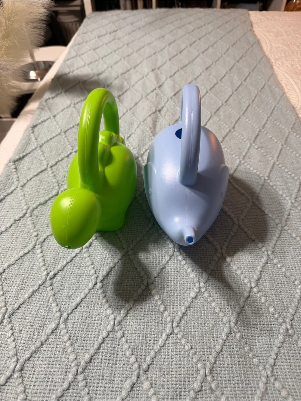 Green Dinosaur & Blue Elephant Kids Watering Toys